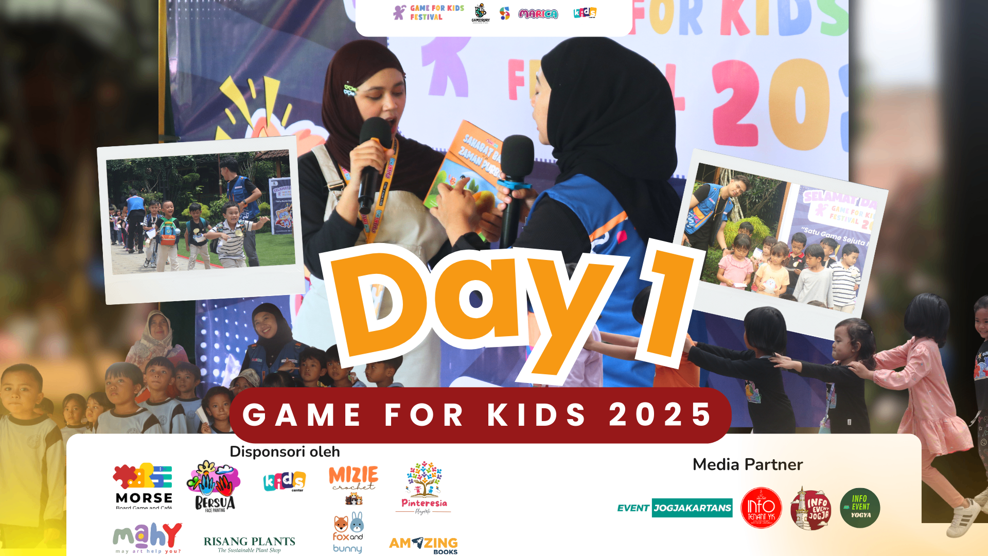 Day 1 GFK 2025: Serunya Petualangan, Tawa Anak-Anak, dan Dongeng yang Menghidupkan Imajinasi!